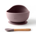 Tidy Tots Rose Petal Bowl & spoon set