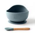 Tidy Tots Blueberry Bowl & spoon set
