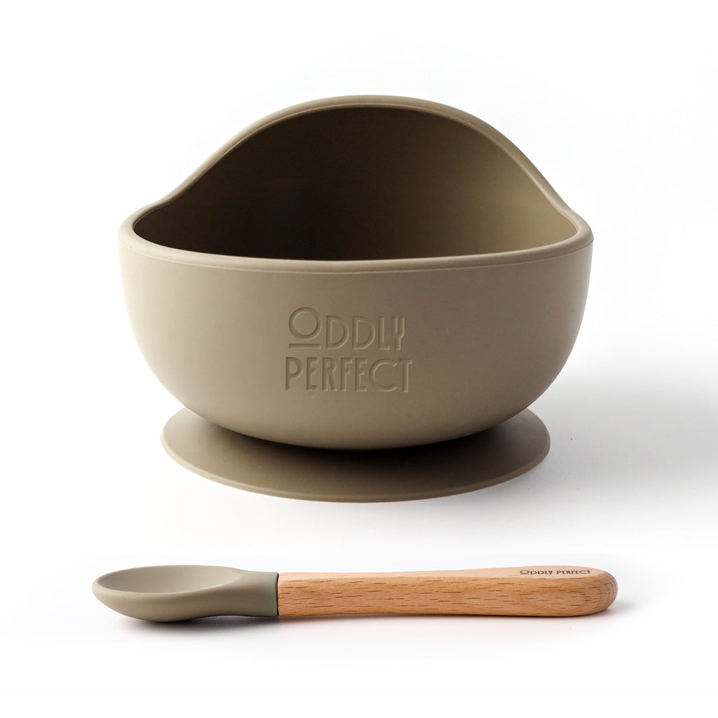 Tidy Tots Marle Bowl & spoon set