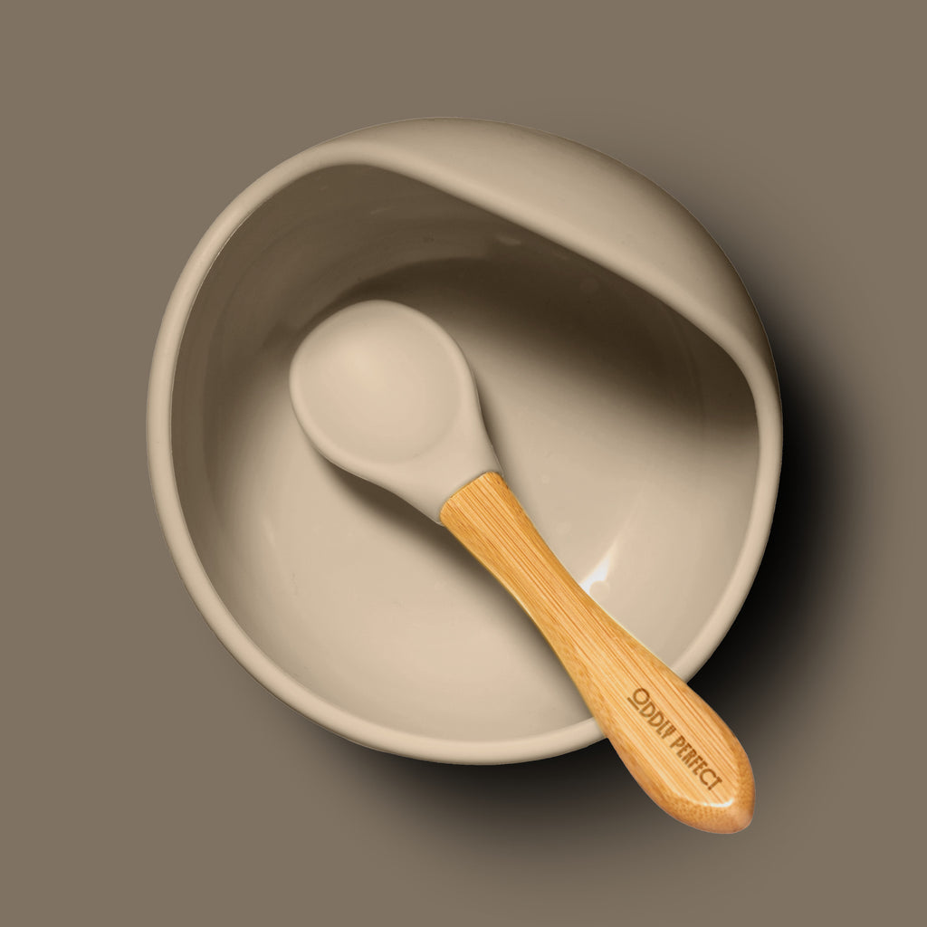 Tidy Tots Marle Bowl & spoon set