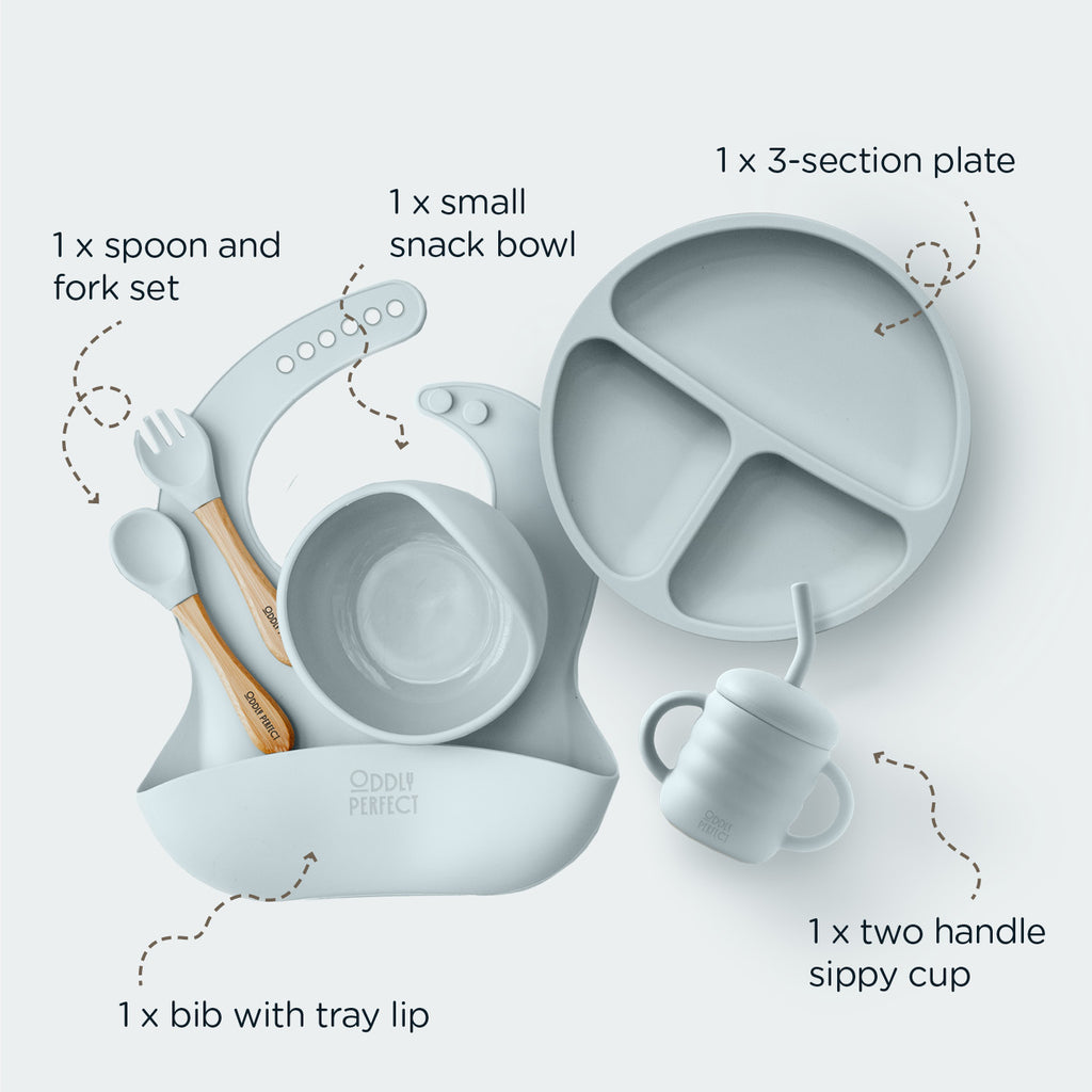 Tiny Dining Blueberry Feeding Set