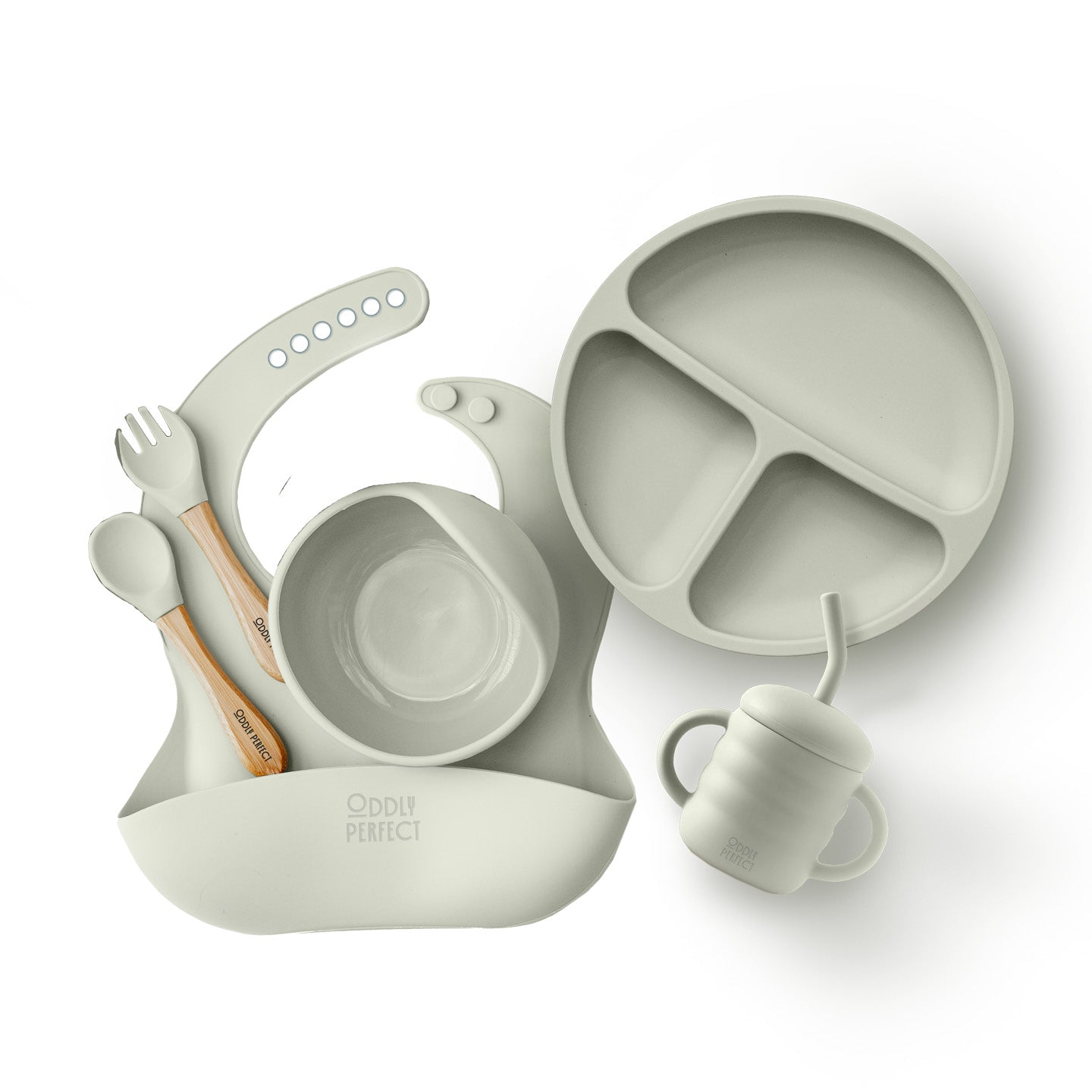Tiny Dining Sage Feeding Set