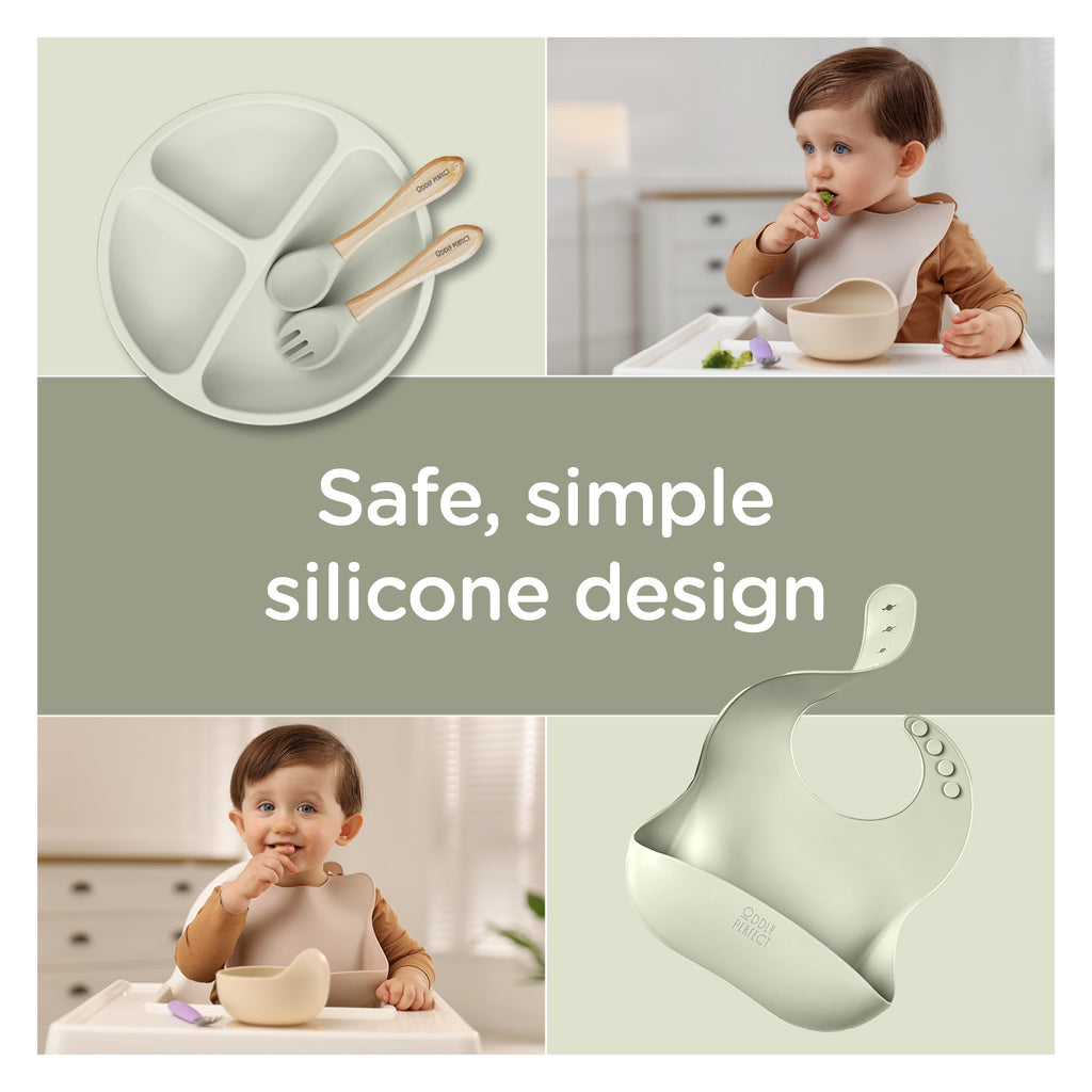 Tiny Dining Sage Feeding Set